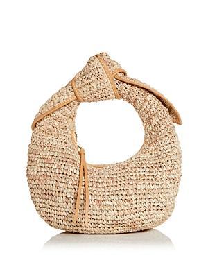 Womens Josie Raffia Knot Bag Product Image