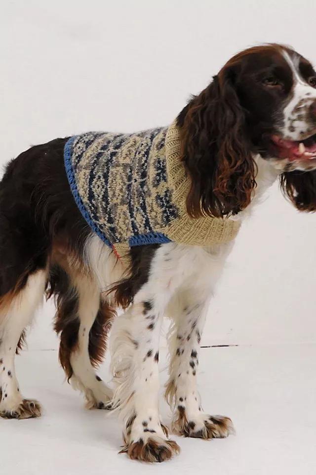 Snowflake Dog Sweater Product Image