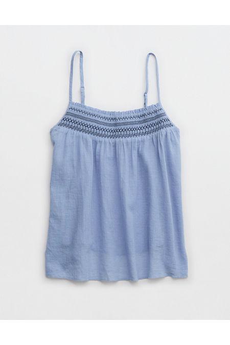 Aerie Smocked Swing Tank Top Women's Product Image