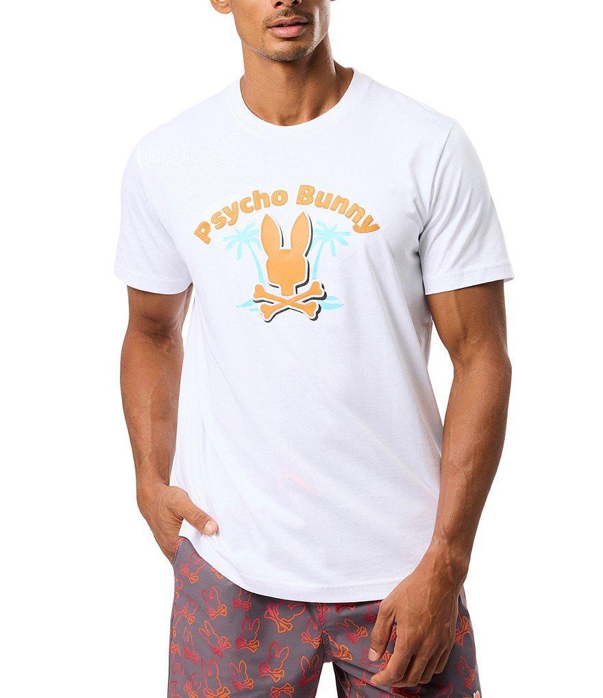 Psycho Bunny Boston Graphic Short Sleeve T-Shirt Product Image