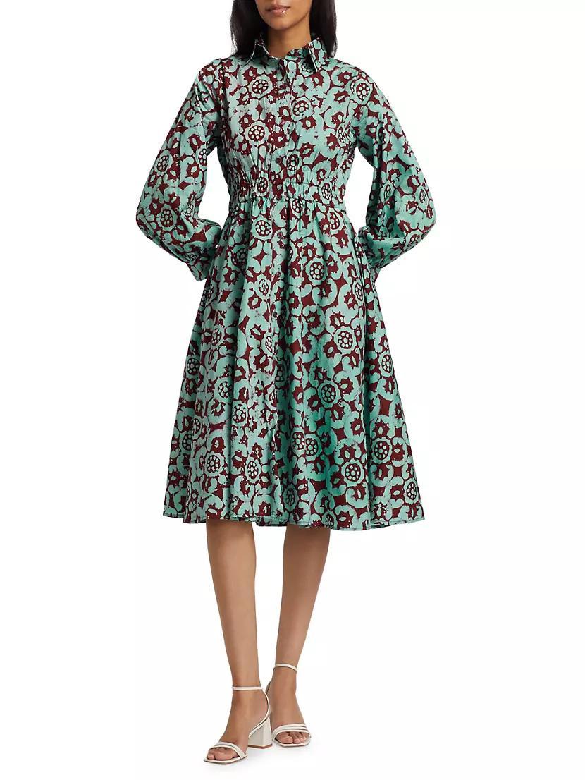 Gbemi Printed Shirtdress Product Image