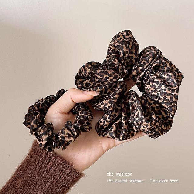 Leopard Print Fabric Scrunchie (Various Designs) Product Image