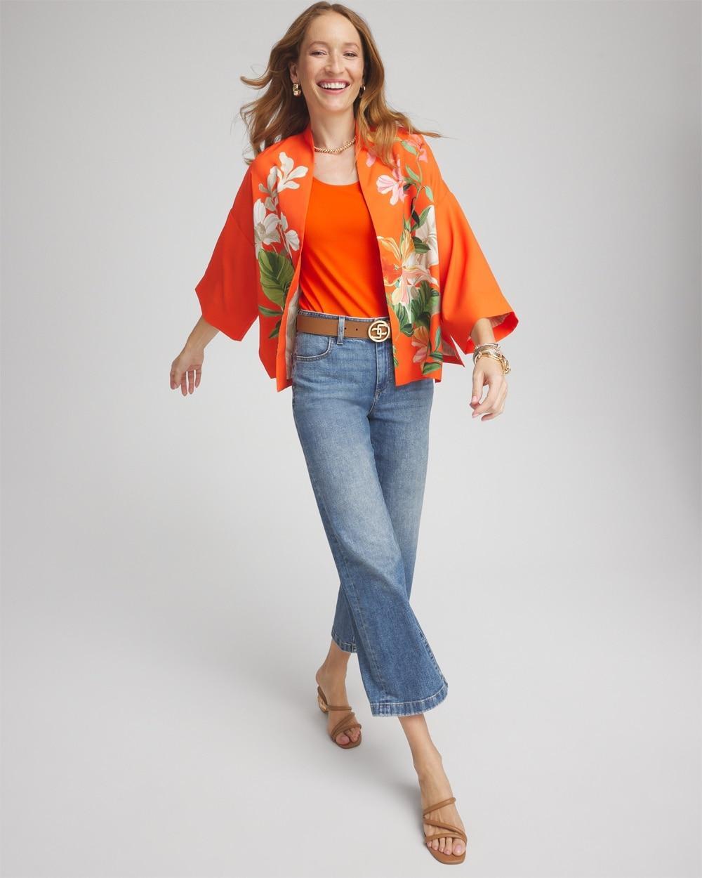 Tropical Floral Kimono Product Image