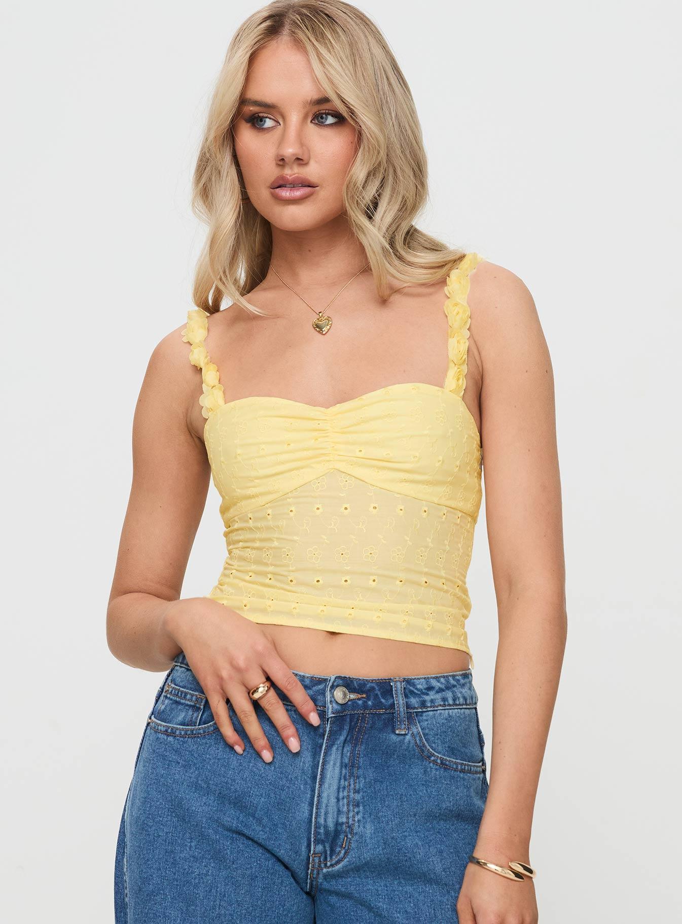 Franca Top Yellow Product Image