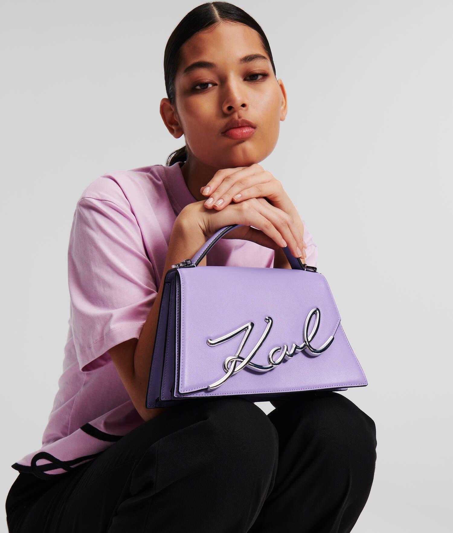 K/SIGNATURE MEDIUM CROSSBODY BAG Product Image