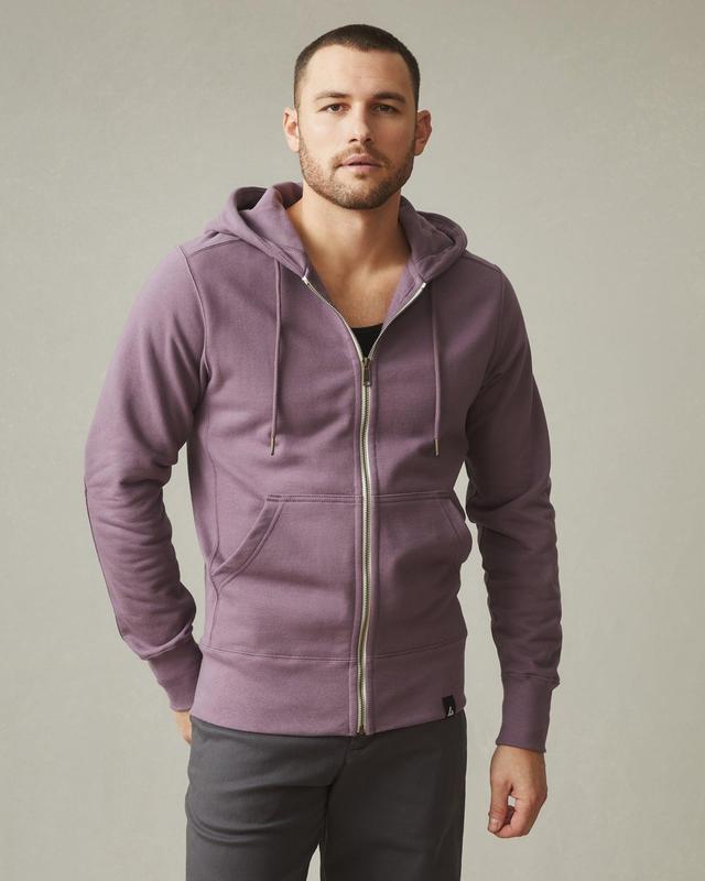 Classic Full Zip - Black Plum Product Image