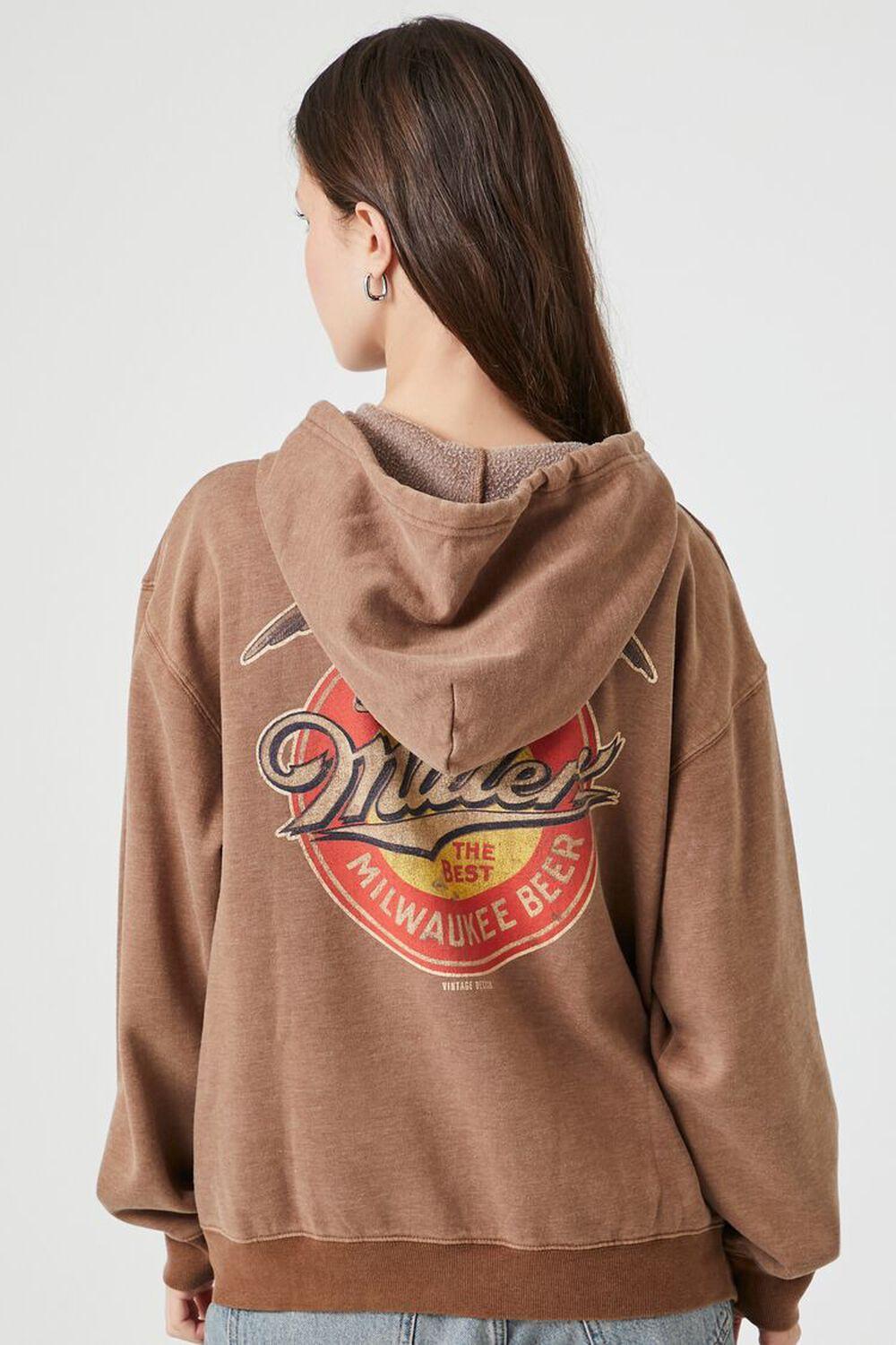 Fleece Miller Zip-Up Hoodie | Forever 21 Product Image