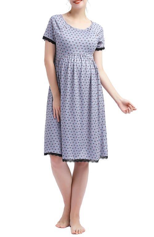 Kimi and Kai Exa Maternity/Nursing Nightgown Product Image