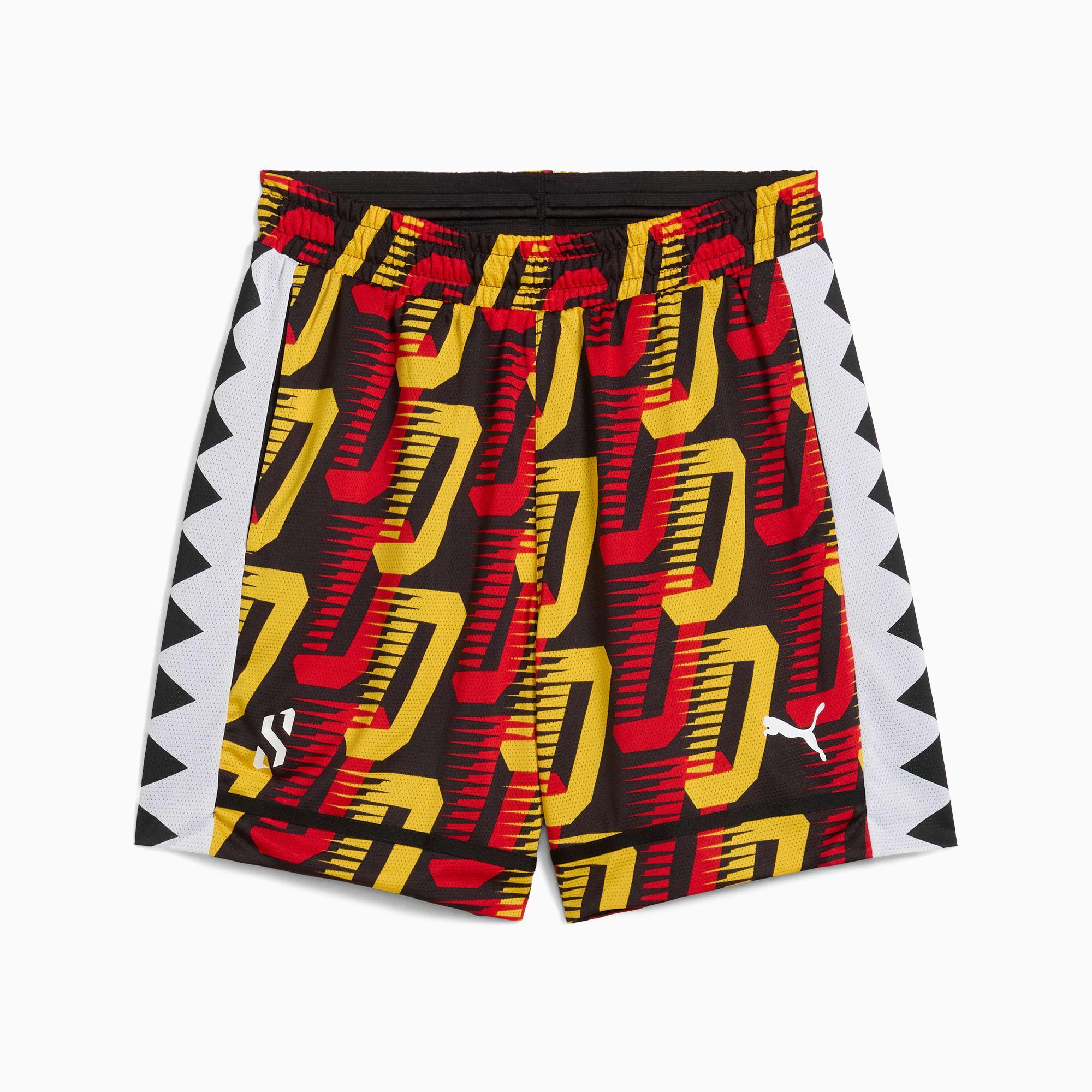 Scoot All Jaws All-Over Print Men's Basketball Shorts Product Image