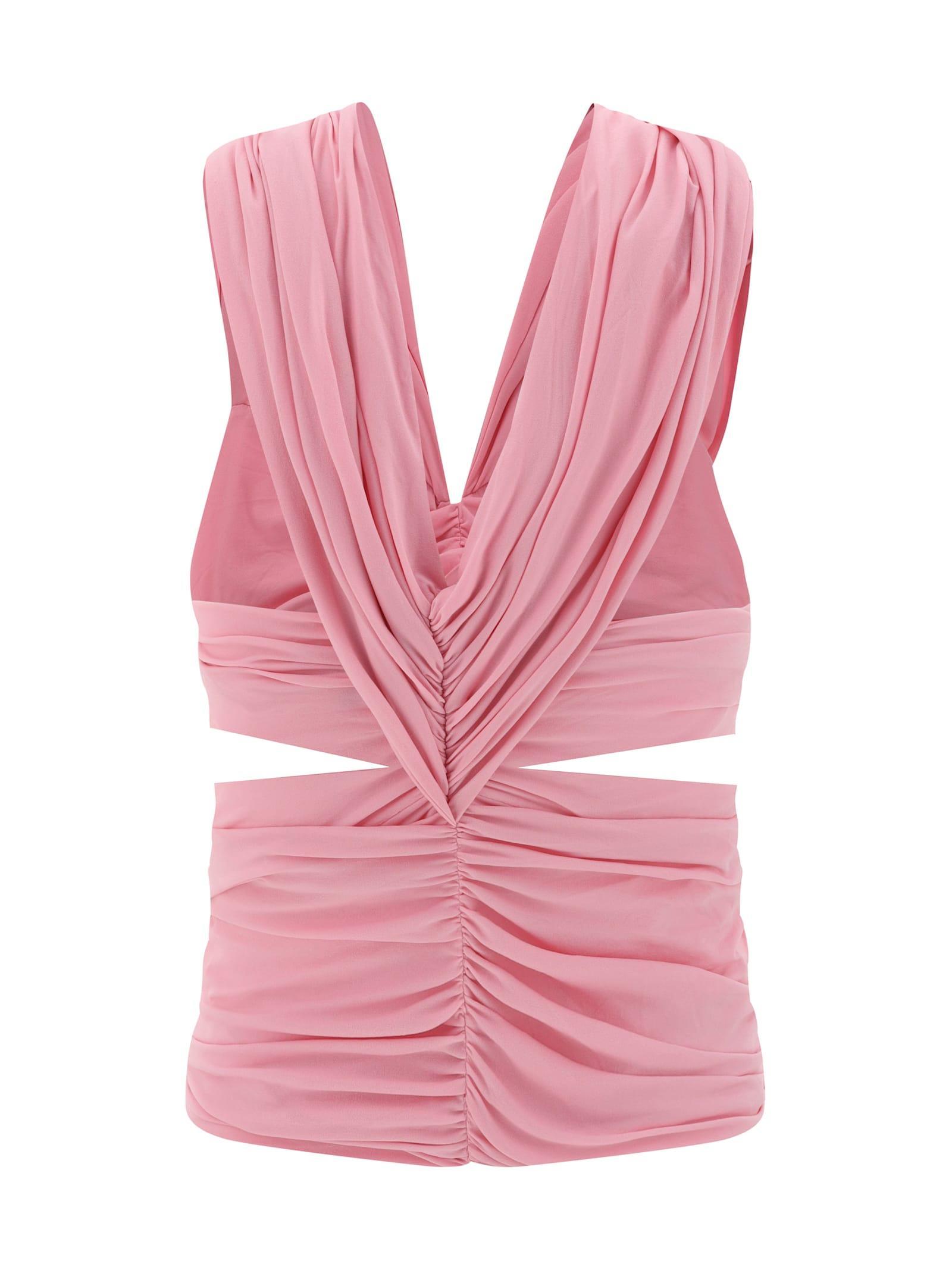 MAGDA BUTRYM Top In Pink Product Image