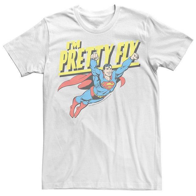 Mens DC Comics Superman Pretty Fly Poster Tee Product Image