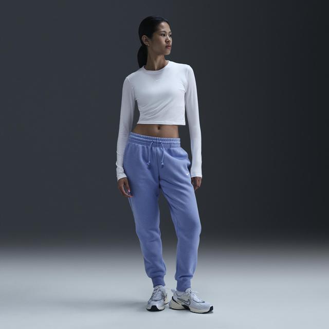 Women's Nike Sportswear Phoenix Fleece Mid-Rise Sweatpants Product Image