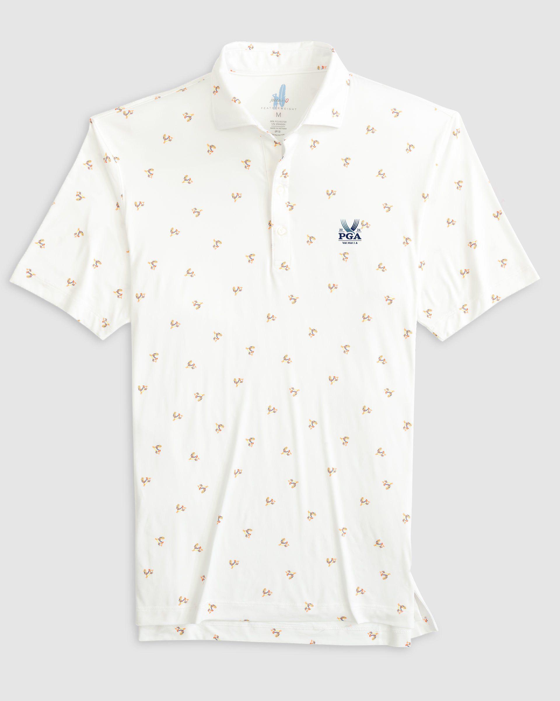 johnnie-O 2024 PGA Championship Party Fowl Featherweight Performance Polo Product Image