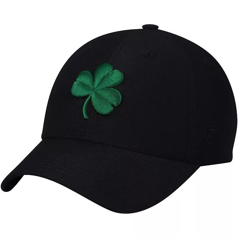 Mens Top of the World Navy Notre Dame Fighting Irish Clover Staple Adjustable Hat Product Image