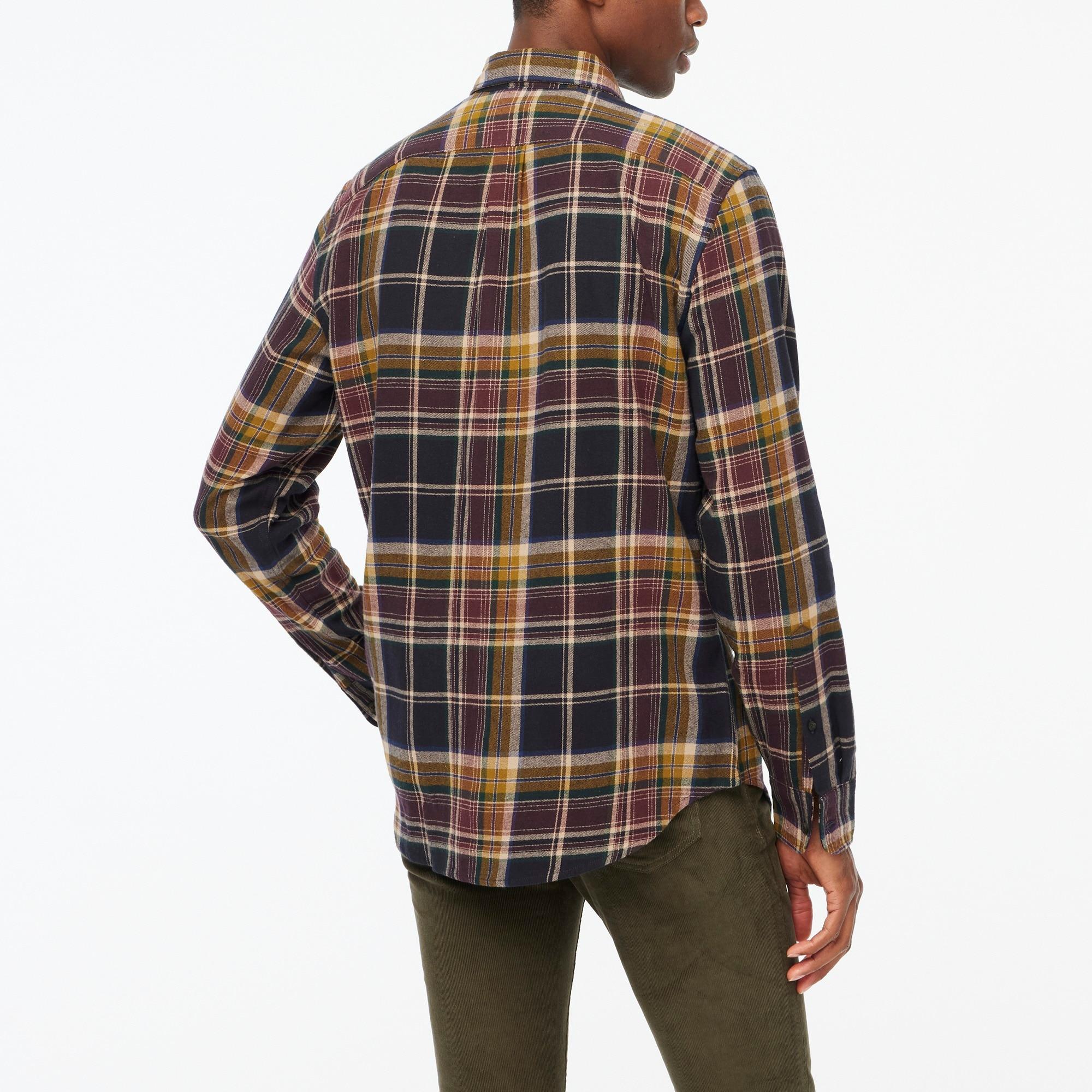 Classic plaid flannel shirt Product Image