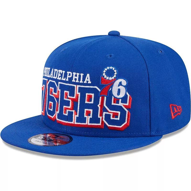 Mens New Era Royal Philadelphia 76ers Gameday 59FIFTY Snapback Hat Product Image