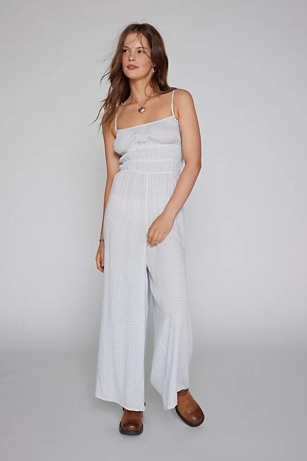 Kimchi Blue Nala Gingham Jumpsuit Womens at Urban Outfitters Product Image