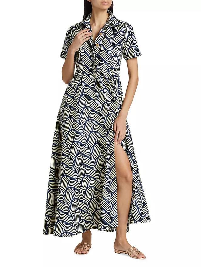 Feyi Printed Cotton Maxi Dress Product Image