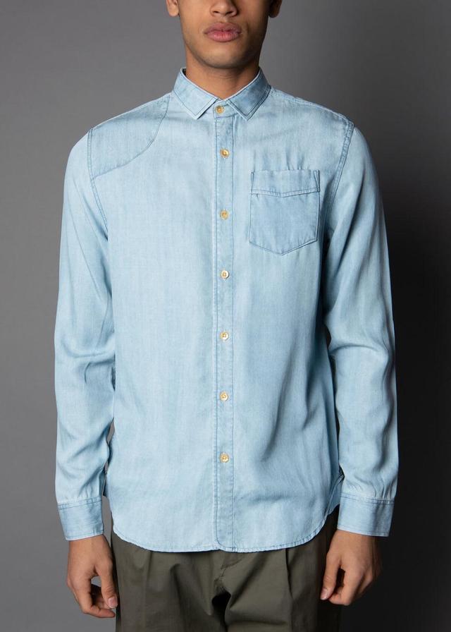 Tencel Chambray Light shirt Rlx Fit Product Image