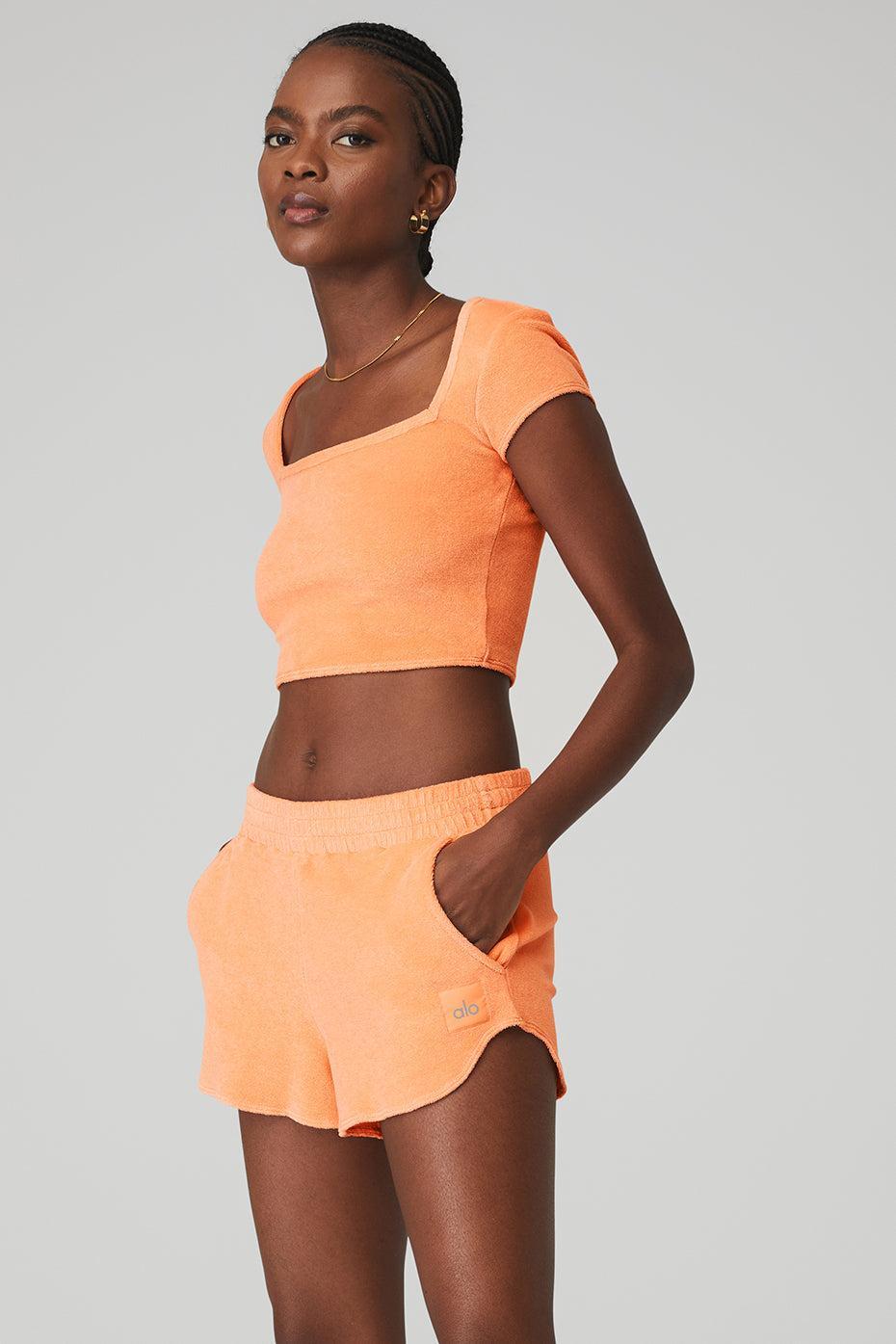 Terry Beachside Short Sleeve - Cantaloupe Female Product Image