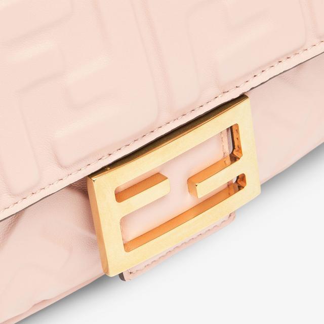 BaguettePink nappa leather bag Product Image