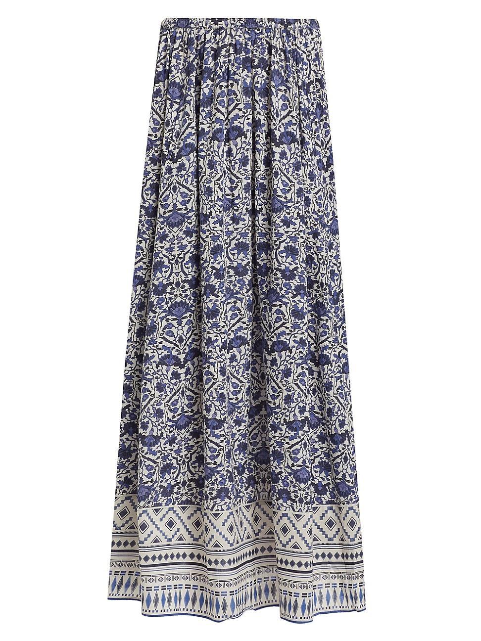 Womens Alvear Mimi Floral Cotton Maxi Skirt product image