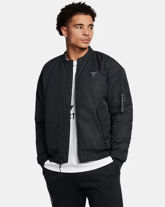 Men's Project Rock Bomber Jacket Product Image