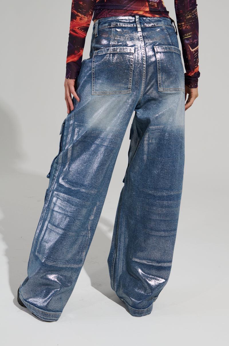 TO THE MOON DENIM PANT Product Image