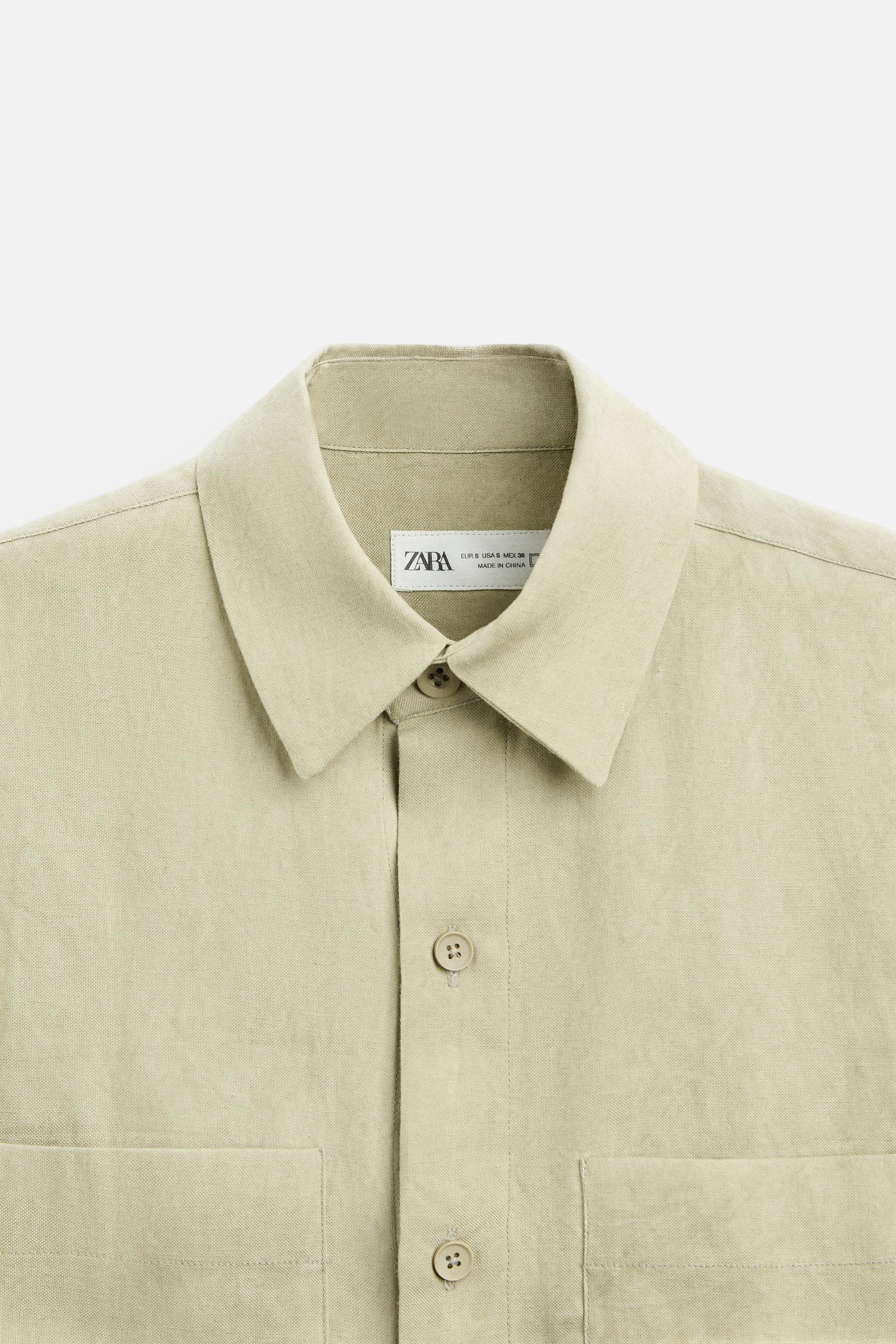 LYOCELL - LINEN WASHED SHIRT Product Image