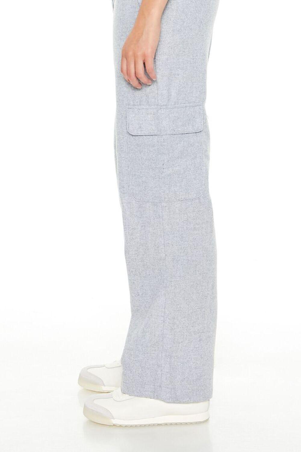 Mid-Rise Drawstring Cargo Pants | Forever 21 Product Image