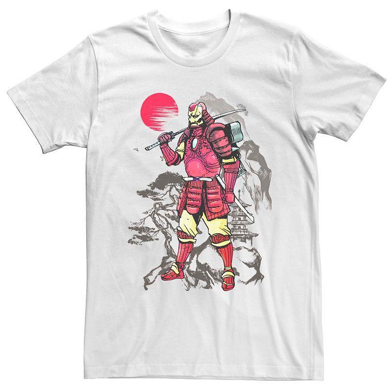 Mens Marvel Iron Man Samurai Portrait Tee Product Image