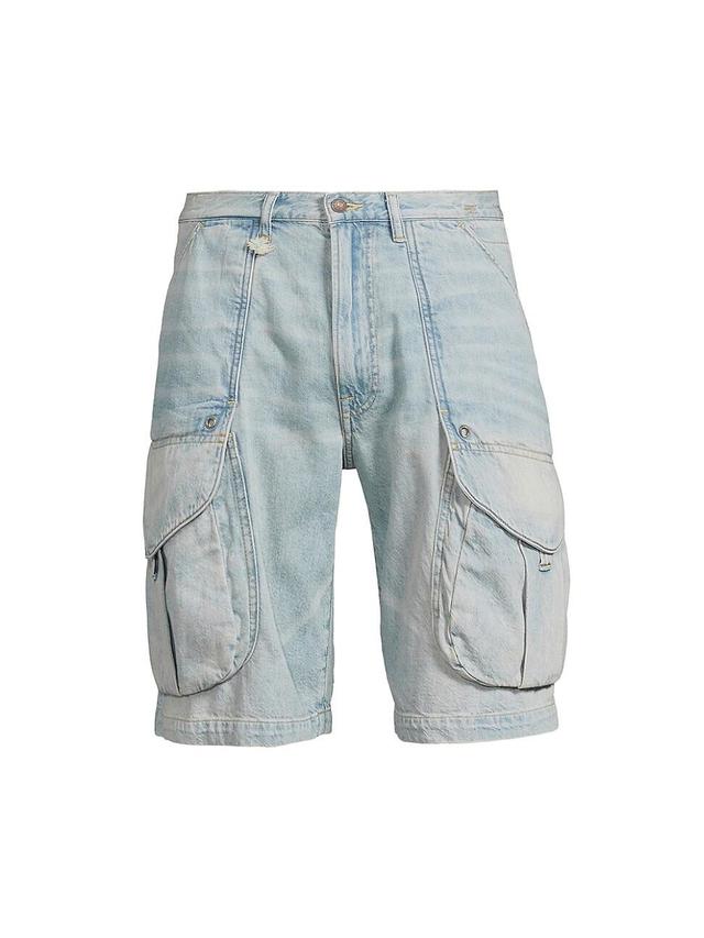 Mens Cargo Multi-Pocket Relaxed Shorts Product Image