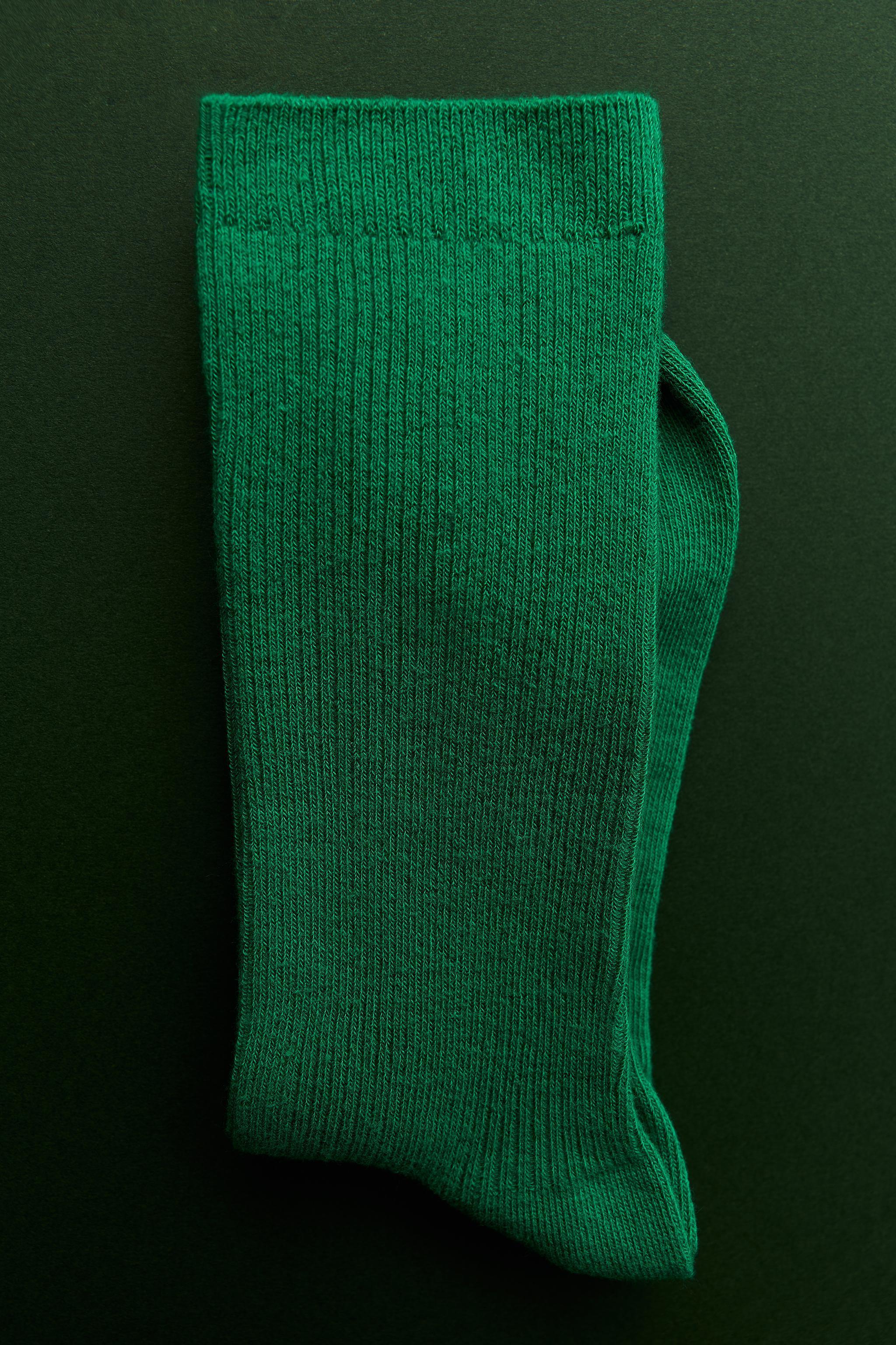 COTTON KNEE SOCKS Product Image