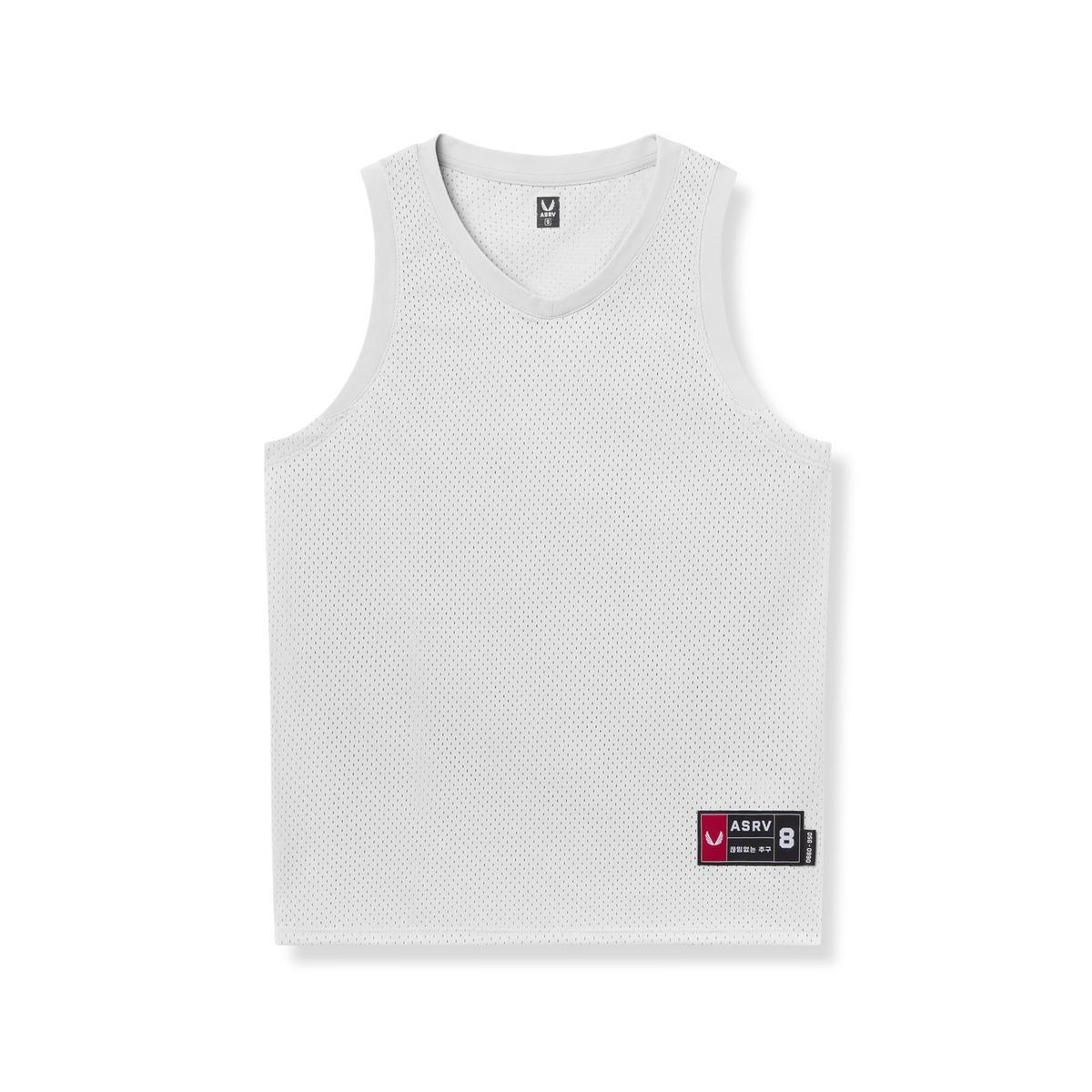 0990. Ion-Mesh Basketball Jersey - White Product Image