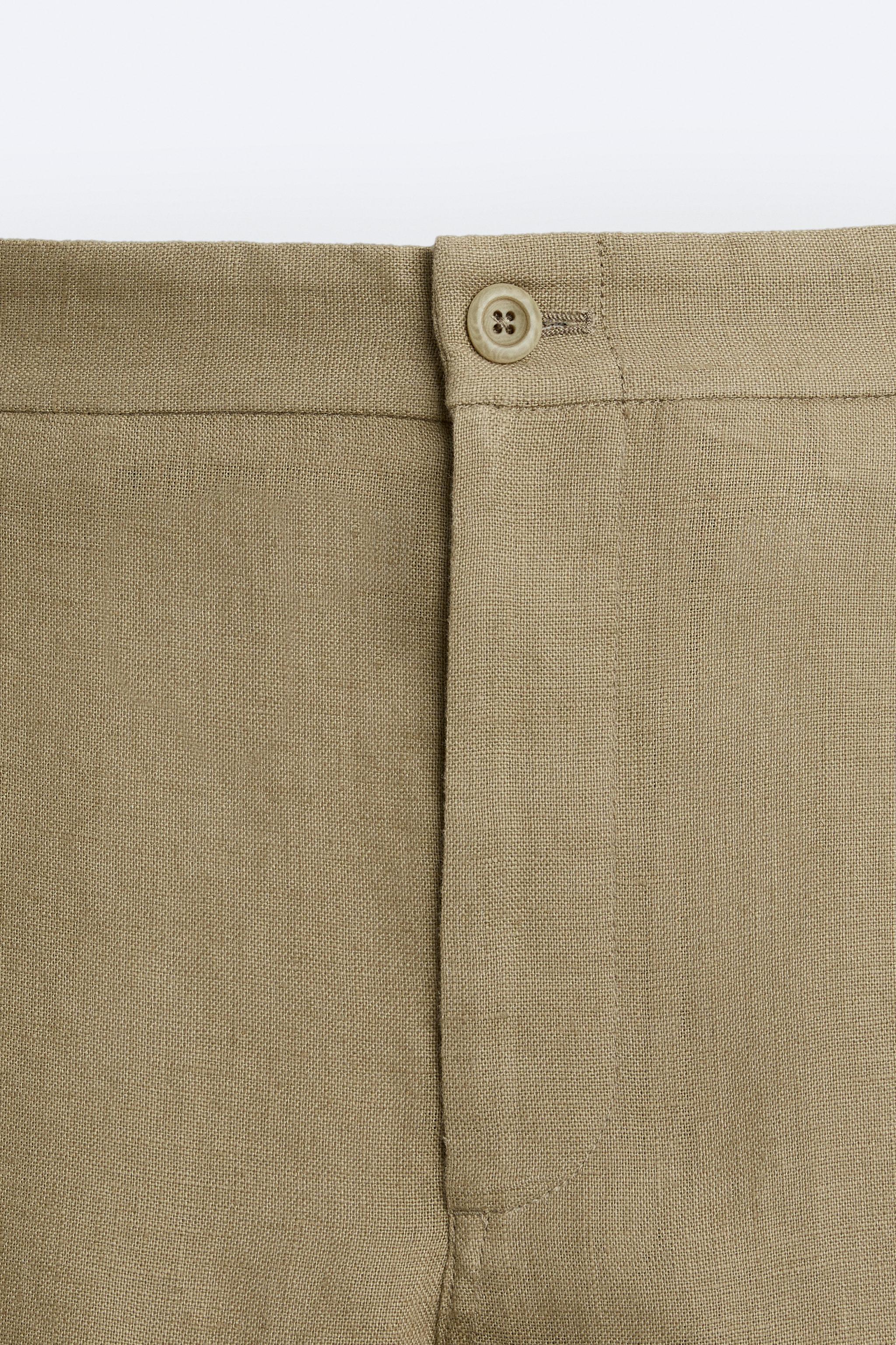 LINEN PANTS IN 100% LINEN Product Image