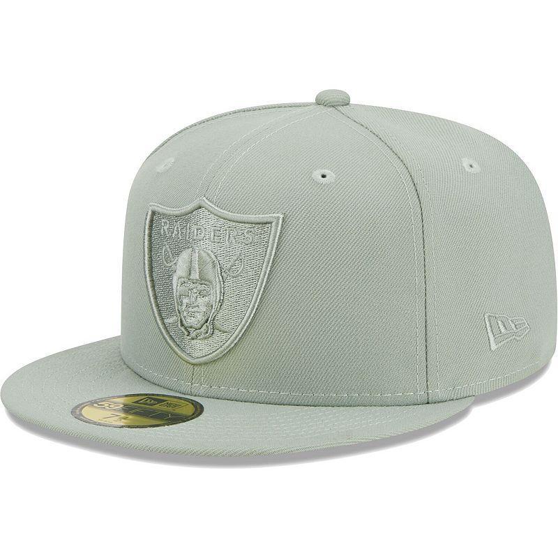 Mens New Era Green Las Vegas Raiders Color Pack 59FIFTY Fitted Hat Product Image