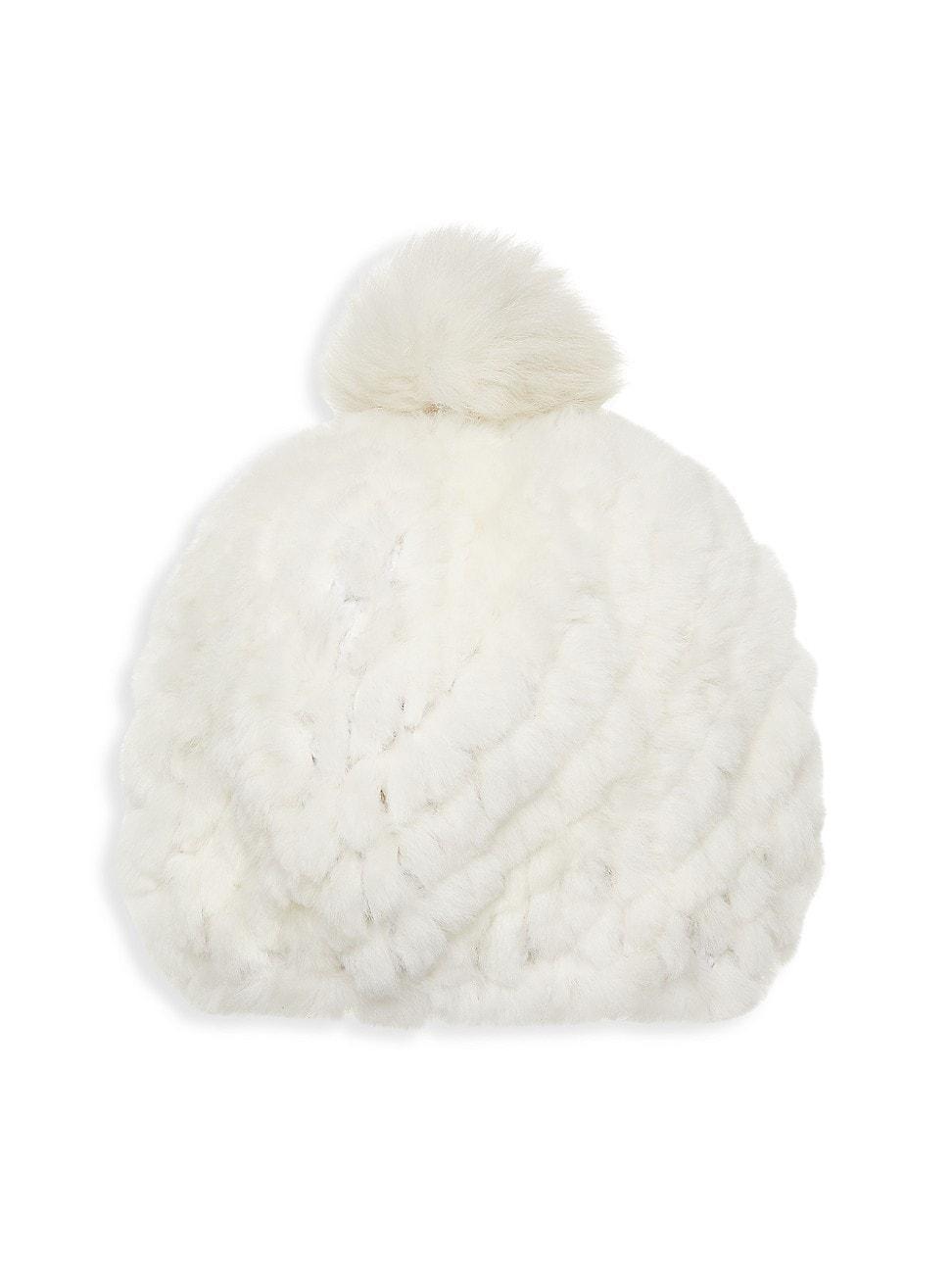 Womens Shearling Pom-Pom Beanie product image