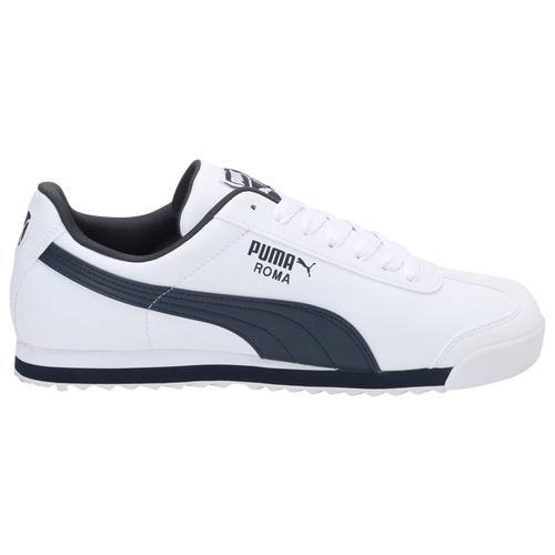 PUMA Mens PUMA Roma Basic - Mens Shoes Black/Black Product Image