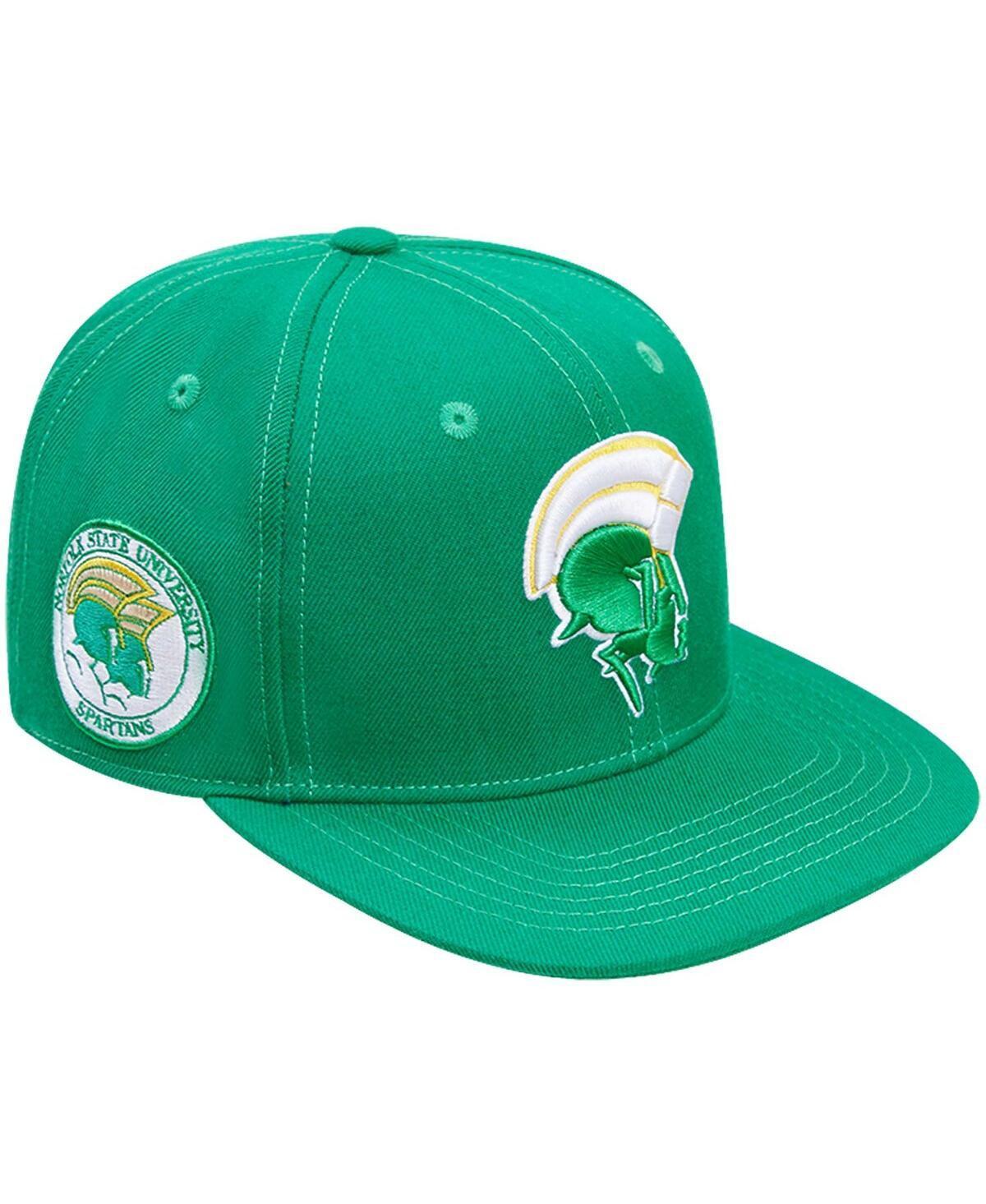 Mens Pro Standard Green Norfolk State Spartans Evergreen Mascot Snapback Hat Product Image