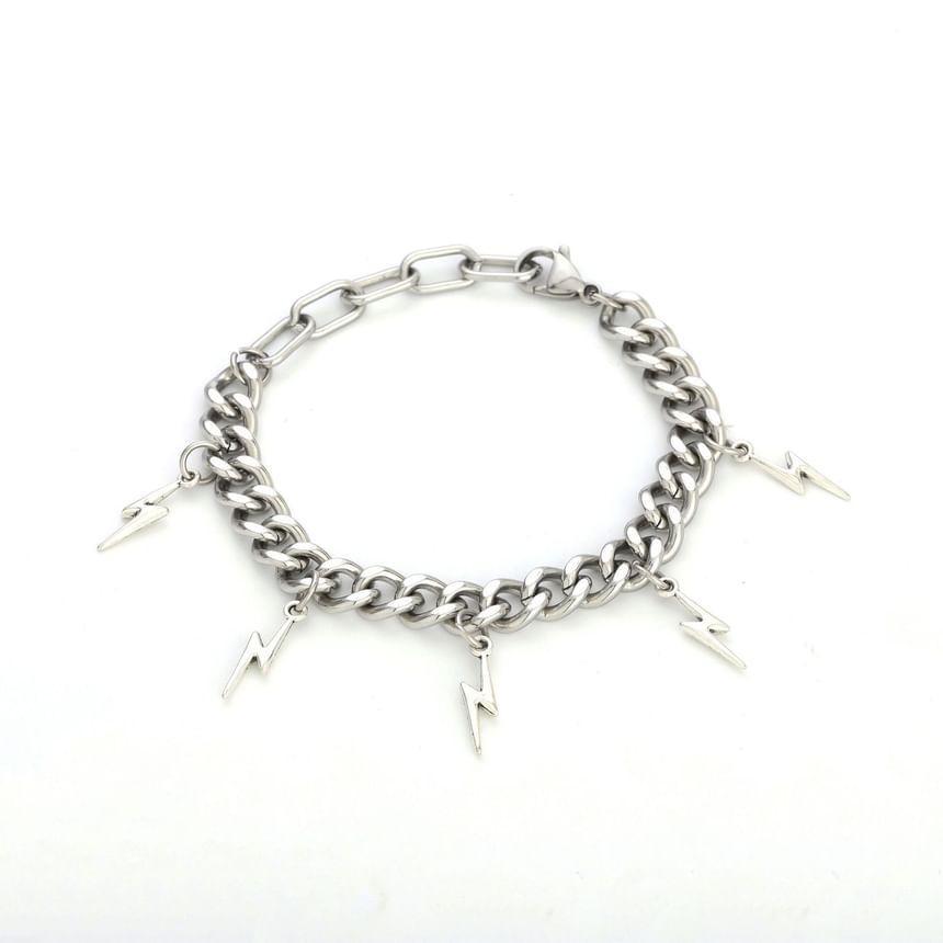 Lightning Stainless Steel Bracelet Product Image