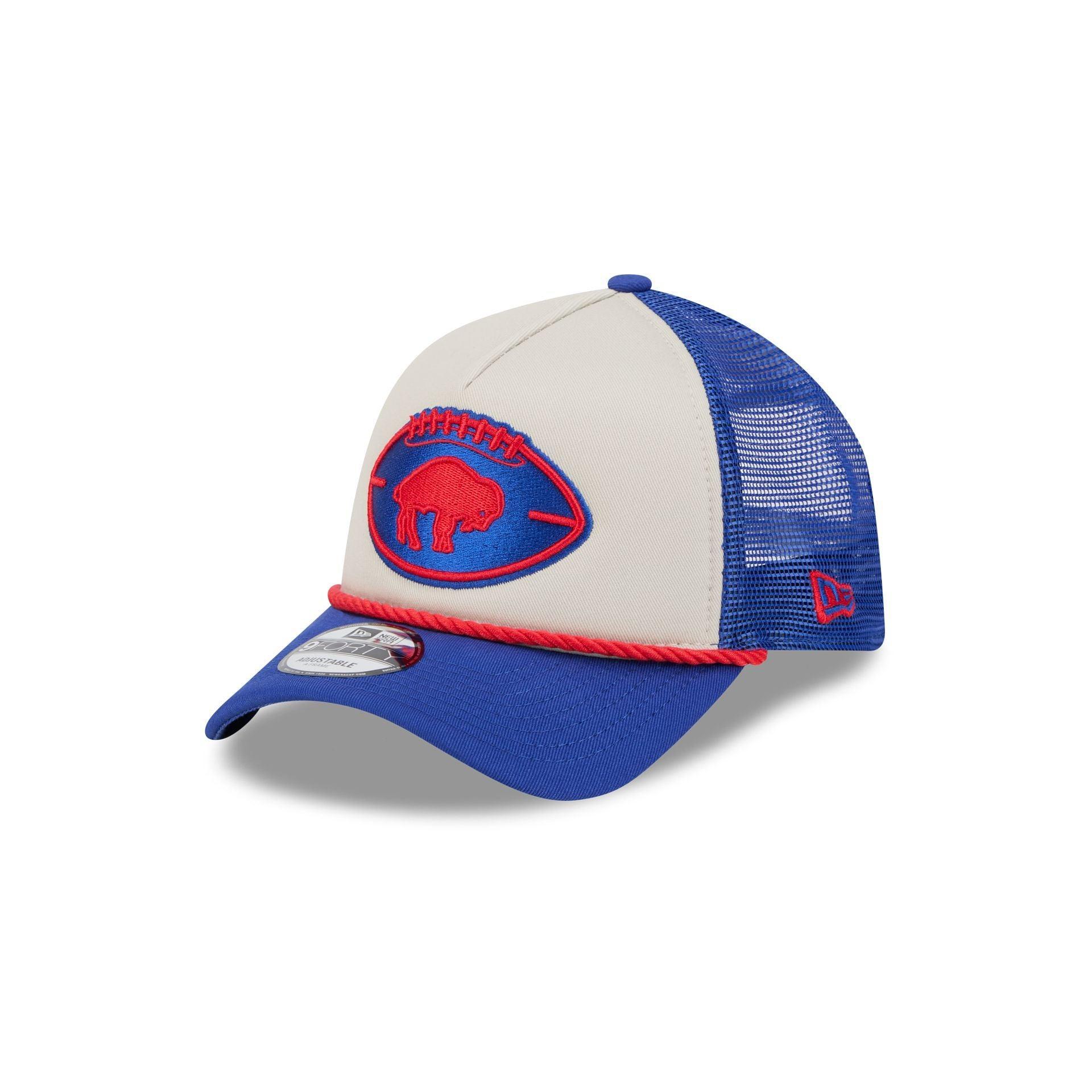 Buffalo Bills 2024 Historic Sideline 9FORTY A-Frame Snapback Hat Male Product Image