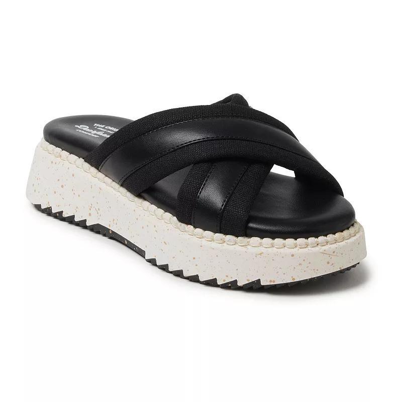 Dearfoams Daisy Womens Platform Sandals Product Image