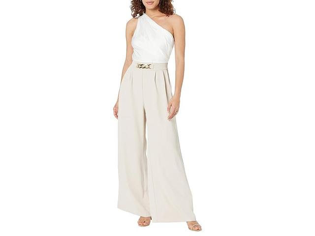 line and dot Reese Jumpsuit (Ivory Women's Jumpsuit & Rompers One Piece Product Image