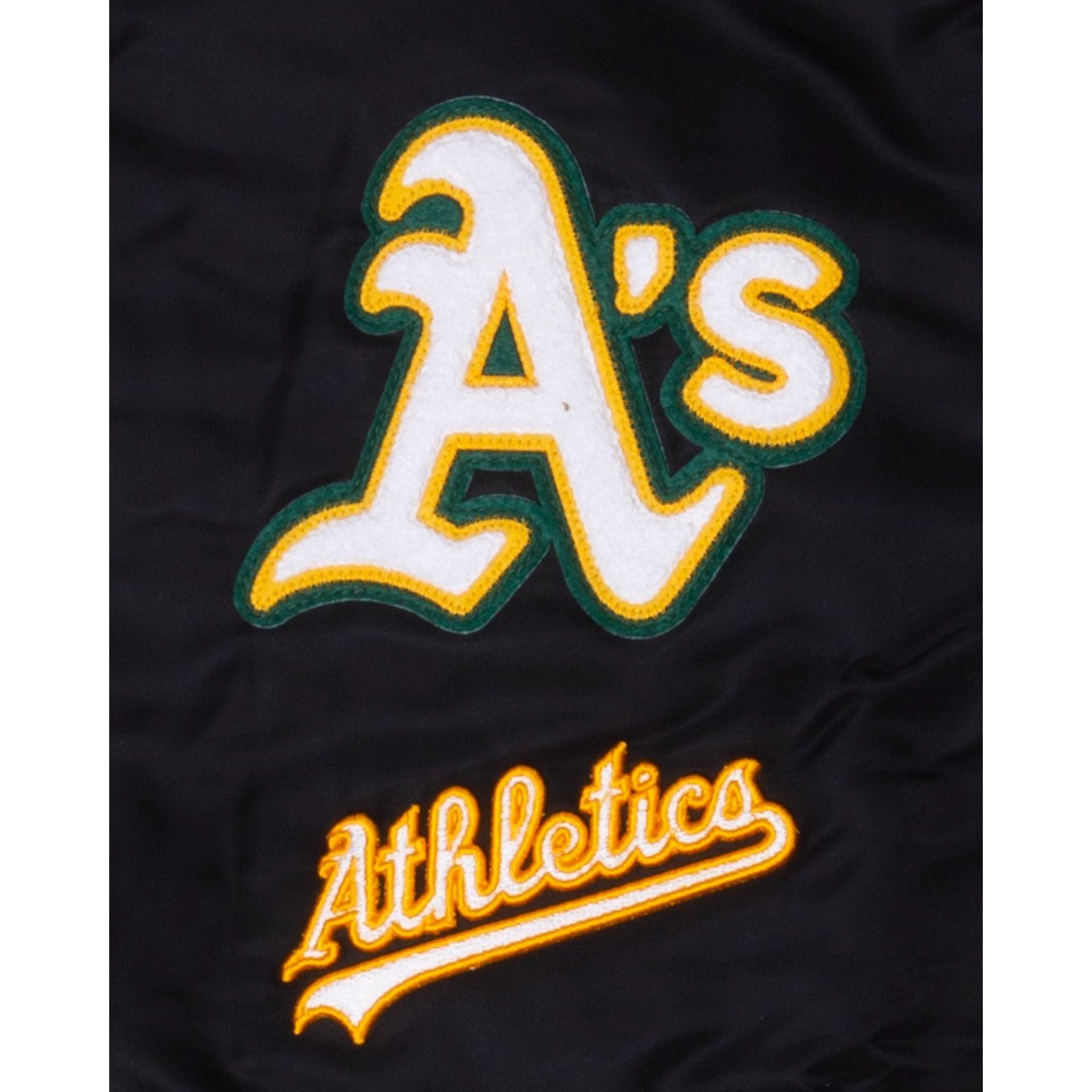 Oakland Athletics Logo Select Black Jacket Male Product Image