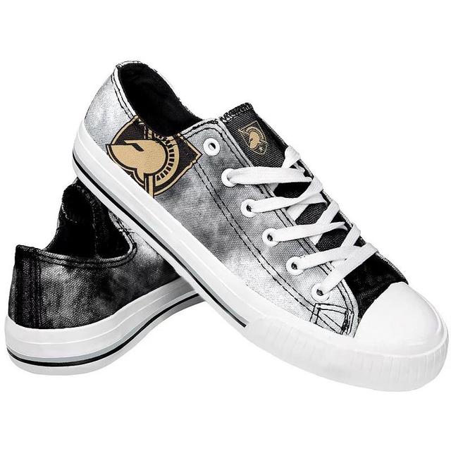 Womens FOCO Army Black Knights Big Logo Tie-Dye Canvas Sneakers Product Image