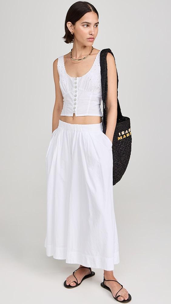 Free People Into You Eyelet Pants Set | Shopbop Product Image