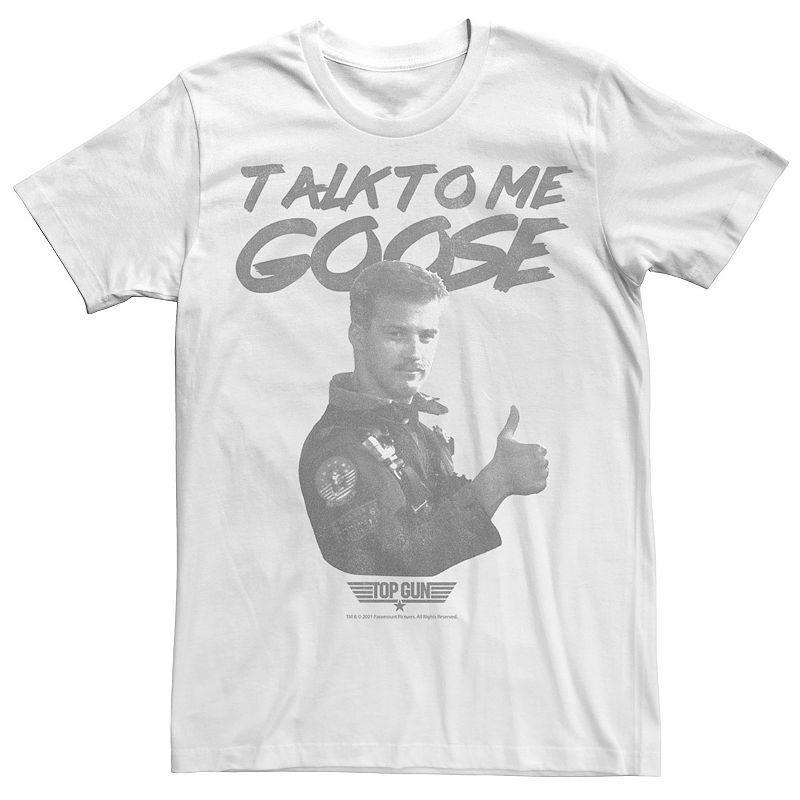 Mens Top Gun Talk To Me Goose Thumbs Up Tee Product Image