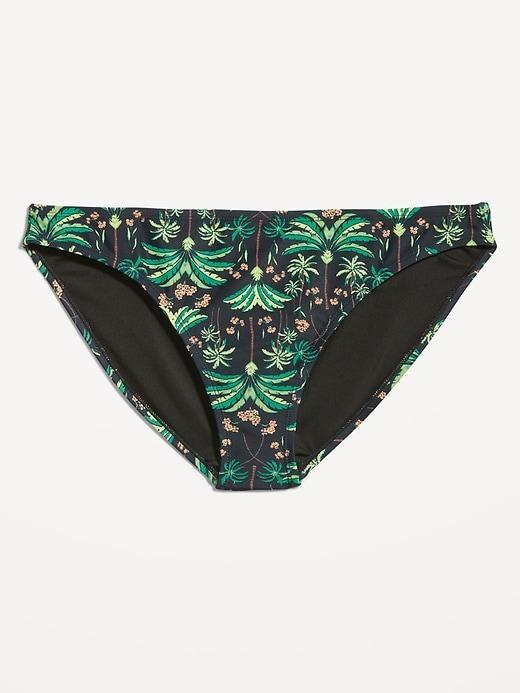 High-Waisted Classic Bikini Swim Bottoms Product Image