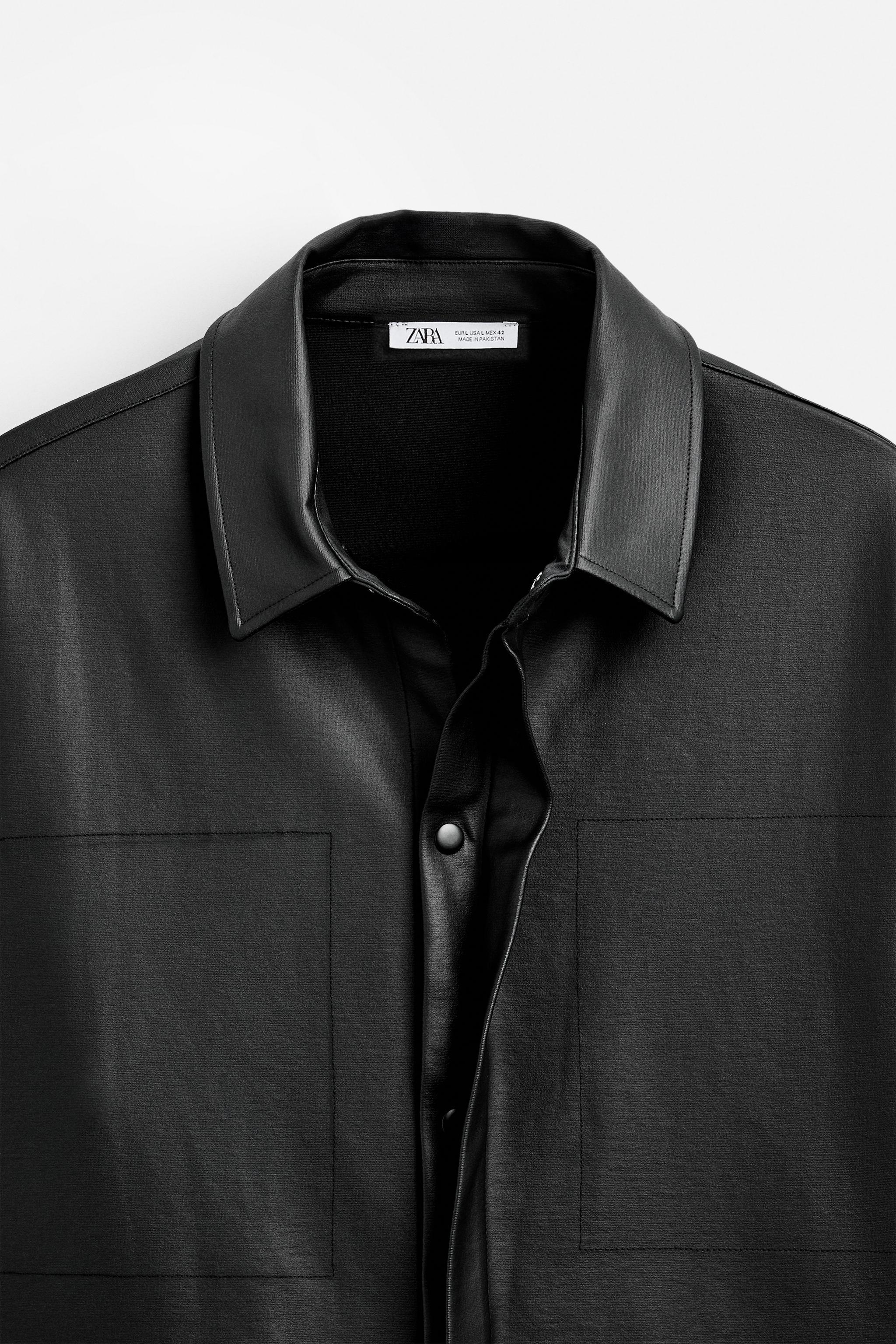 WAXED EFFECT SHIRT Product Image