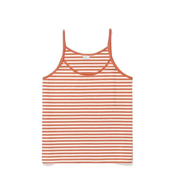 The New Spaghetti Tank - Bronze/White Product Image